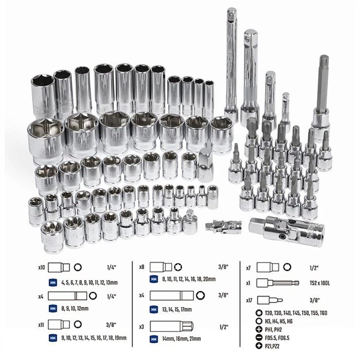 Socket Set With Organizer Case distributors
