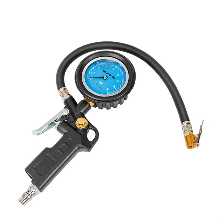 Máy bơm lốp quay số