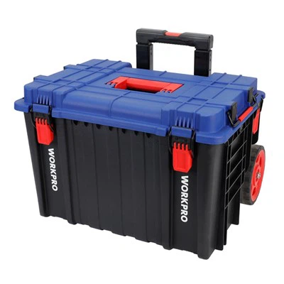 Thùng xe đẩy bằng nhựa WORKPRO có thể xếp chồng lên nhau